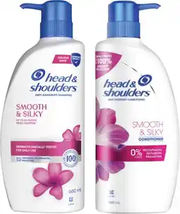 Coles Head & Shoulders Shampoo or Conditioner 660mL offer