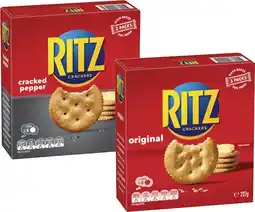 Coles Ritz Crackers offer