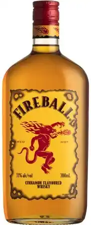 Coles Fireball Cinnamon Flavoured Whisky offer