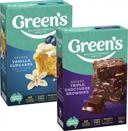 Coles Green's Deluxe Baking Mix-630g offer