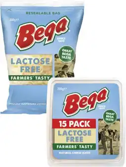 Coles Bega Lactose Free Cheese offer