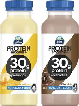 Coles Dairy Farmers Protein Smoothie offer