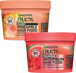 Coles Garnier Fructis Hair Food offer