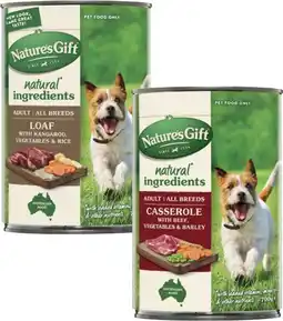 Coles Nature's Gift Dog Food offer