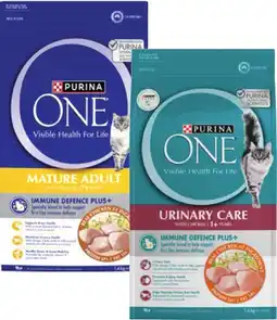 Coles Purina One Dry Cat Food-1.5kg offer