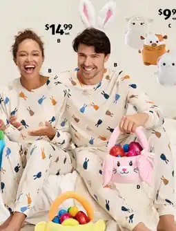 ALDI Adult's Easter PJ Set offer