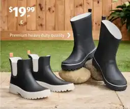 ALDI Adult's Gumboots offer