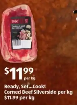 ALDI Ready, Set...Cook! Corned Beef Silverside offer