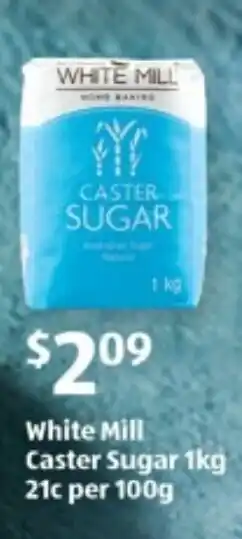 ALDI White Mill Caster Sugar offer