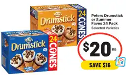 IGA Peters Drumstick or Summer Faves offer