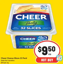 IGA Cheer Cheese Slices offer