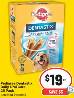 IGA Pedigree Dentastix Daily Oral Care offer