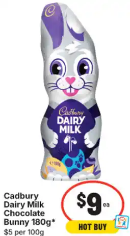 IGA Cadbury Dairy Milk Chocolate offer