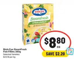 IGA Birds Eye SteamFresh Fish Fillets offer