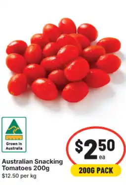 IGA Australian Snacking Tomatoes offer