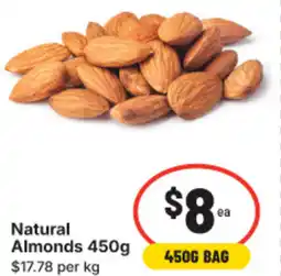 IGA Natural Almonds offer