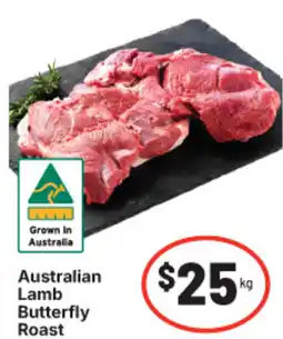 IGA Australian Lamb Butterfly Roast offer