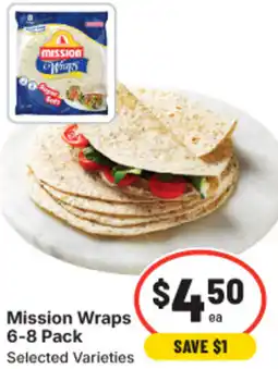 IGA Mission Wraps offer