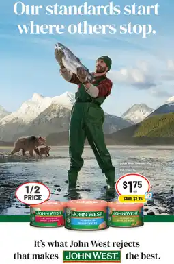 IGA John West Salmon offer