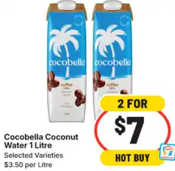 IGA Cocobella Coconut Water offer