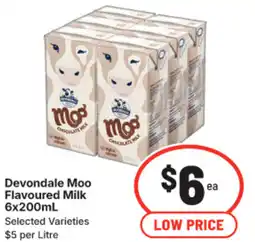 IGA Devondale Moo Flavoured Milk offer