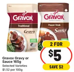 IGA Gravox Gravy or Sauce offer