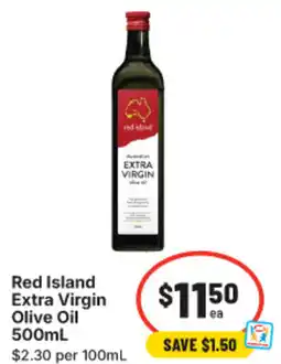 IGA Red Island Extra Virgin Olive Oil offer