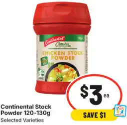 IGA Continental Stock Powder offer