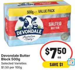 IGA Devondale Butter Block offer