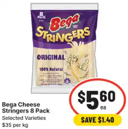IGA Bega Cheese Stringers offer