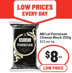 IGA Mil Lel Parmesan Cheese Block offer