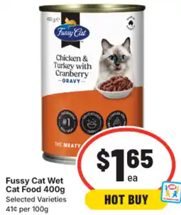 IGA Fussy Cat Wet Cat Food offer