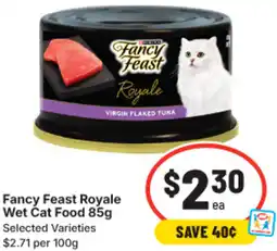 IGA Fancy Feast Royale Wet Cat Food offer