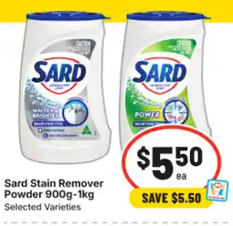 IGA Sard Stain Remover Powder offer