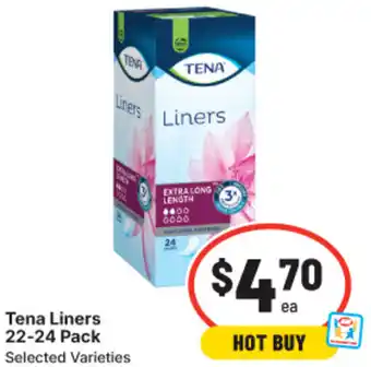 IGA Tena Liners offer