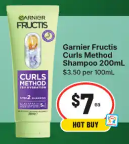 IGA Garnier Fructis Curls Method Shampoo offer