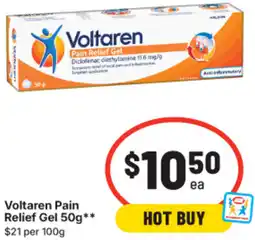 IGA Voltaren Pain Relief Gel offer