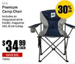 SuperCheap Auto SCA Premium Camp Chair offer
