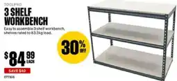 SuperCheap Auto 3 shelf workbench offer