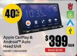 SuperCheap Auto SONY Apple CarPlay & Android Auto Head Unit offer
