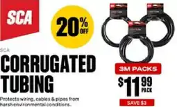 SuperCheap Auto SCA Corrugated tubing offer