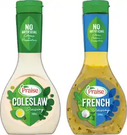 IGA Praise Dressing Selected Varieties offer