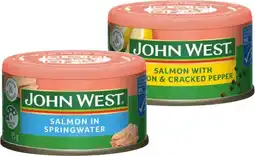 IGA John West Salmon Selected Varieties offer