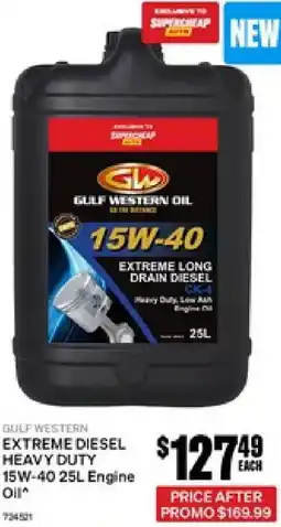SuperCheap Auto Extreme diesel heavy duty offer