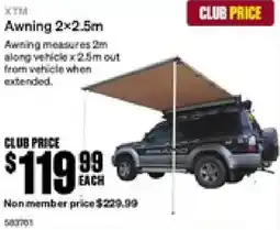 SuperCheap Auto Awning offer