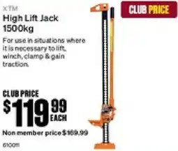SuperCheap Auto High lift jack offer