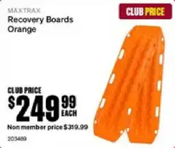 SuperCheap Auto MAXTRAX Recovery Boards Orange offer