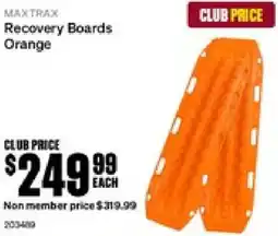SuperCheap Auto Recovery boards orange offer