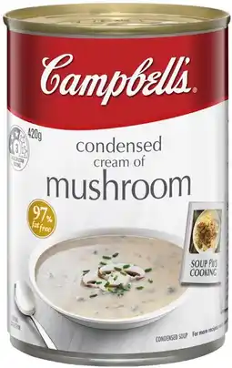 IGA Campbell’s Condensed Soup 410‑430g Selected Varieties offer