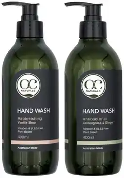 IGA OC Naturals Hand Wash Selected Varieties offer